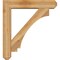 Ekena Millwork Imperial Craftsman Rough Sawn Bracket w/ Offset Brace, Western Red Cedar, 8"W x 40"D x 44"H BKT0806X40X44IMP04RWR - alternate 4